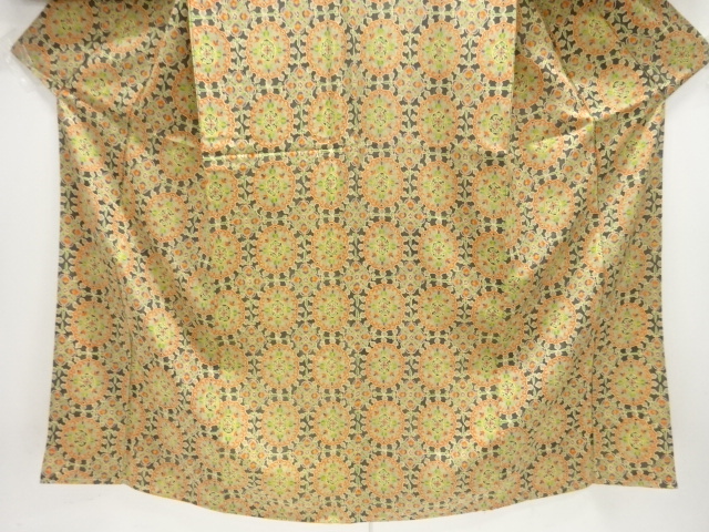  未使用品　華紋模様小紋着物